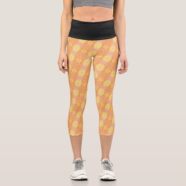 Leggings Capri Textura #29 de la obra Nuit (Anverso)