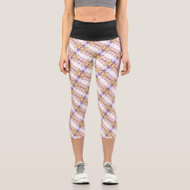 Leggings Capri Textura #2.5 de la obra Piña