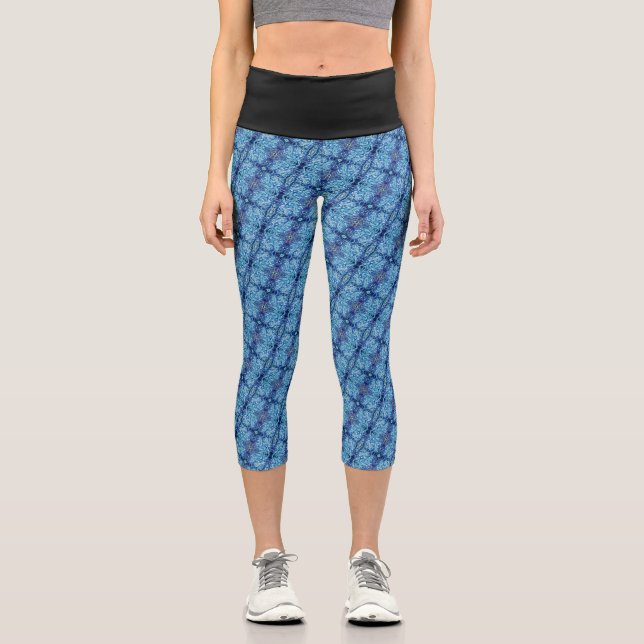 Leggings Capri Textura #33.0 de obra Horizonte (Anverso)