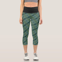 Leggings Capri Textura #34 de obra Amanecer
