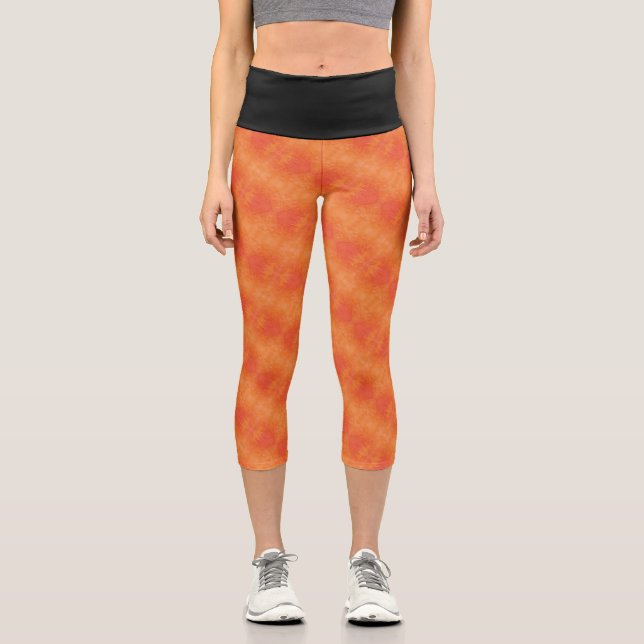 Leggings Capri Textura #36 de la obra Nuit (Anverso)
