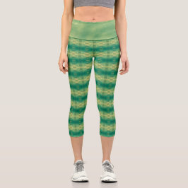 Leggings Capri Textura #37 de la obra Nuit