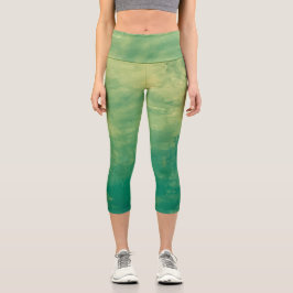 Leggings Capri Textura #37 de la obra Nuit