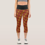 Leggings Capri Textura #38 de obra Horizonte<br><div class="desc">Imagen de una textura de una parte de mis obras de arte, Título: Horizonte, 🧩Categoría: Paisajismo, 🖍🖌Técnica: Óleo sobre lienzo, 🗓️Año: 2018. Si te gusto lo que muestro te puedes comunicar a mi WhatsApp📲 ( 57) 315 8440678 o caro.disenoyarte92@gmail.com, si tienes dudas, preguntas o un diseño personalizado o quieres conocer...</div>