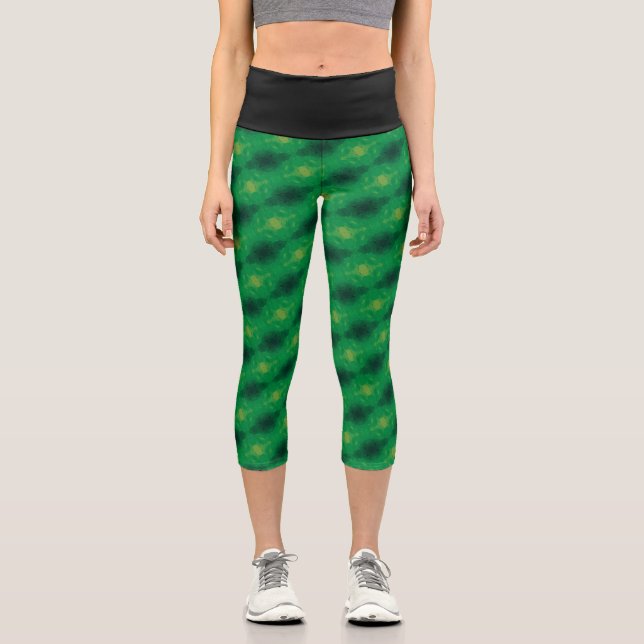 Leggings Capri Textura #39 de la obra Nuit (Anverso)