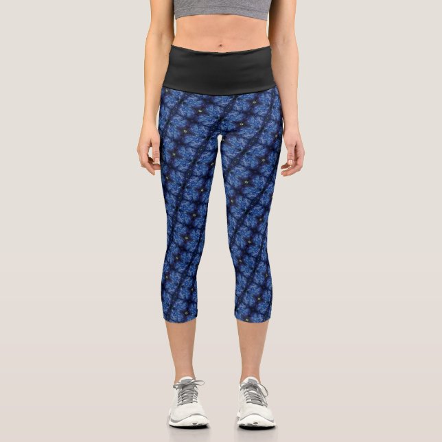 Leggings Capri Textura #3.0 de obra Horizonte (Anverso)