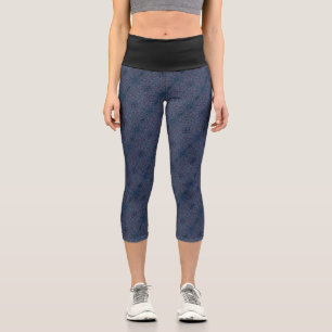 Leggings Capri Textura #42 de obra Amanecer