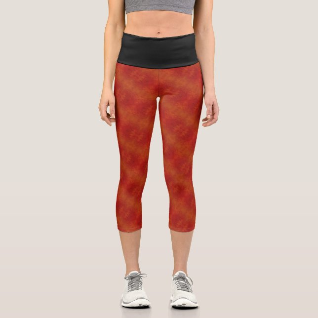 Leggings Capri Textura #44 de la obra Nuit (Anverso)