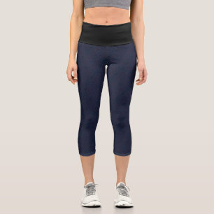 Leggings Capri Textura #44 de obra Amanecer