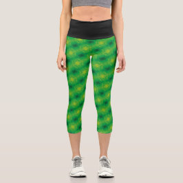 Leggings Capri Textura #46 de la obra Nuit