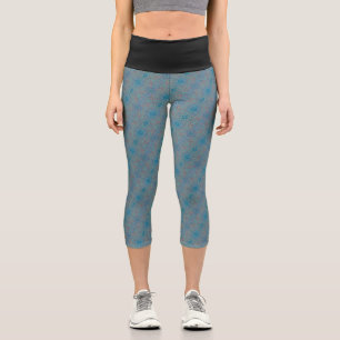 Leggings Capri Textura #46 de obra Amanecer