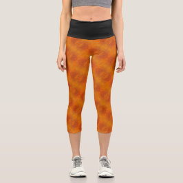 Leggings Capri Textura #47 de la obra Nuit