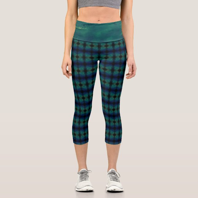 Leggings Capri Textura #49.0 de la obra Nuit (Anverso)