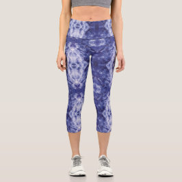 Leggings Capri Textura #4 de la obra Cerezas