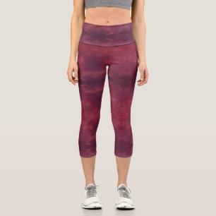 Leggings Capri Textura #4 de la obra Fantasía y realidad
