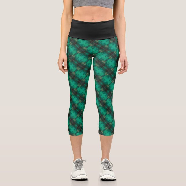 Leggings Capri Textura #50 de la obra Nuit (Anverso)