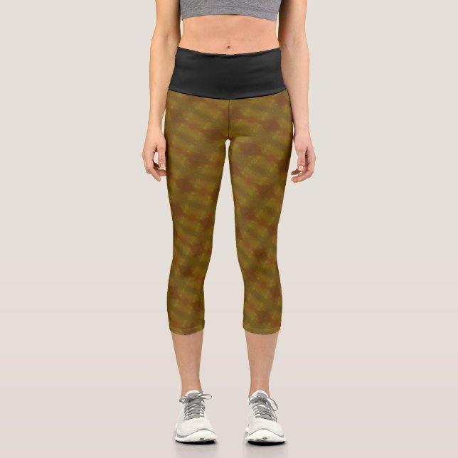 Leggings Capri Textura #51 de la obra Nuit (Anverso)