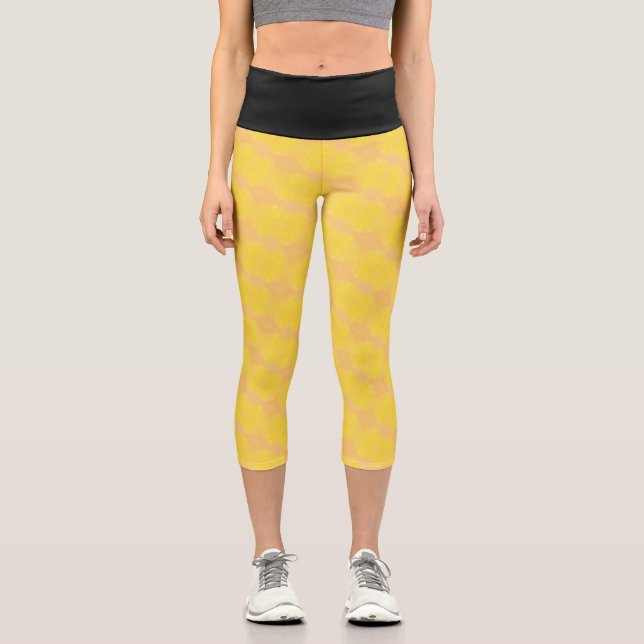 Leggings Capri Textura #63 de la obra Nuit (Anverso)
