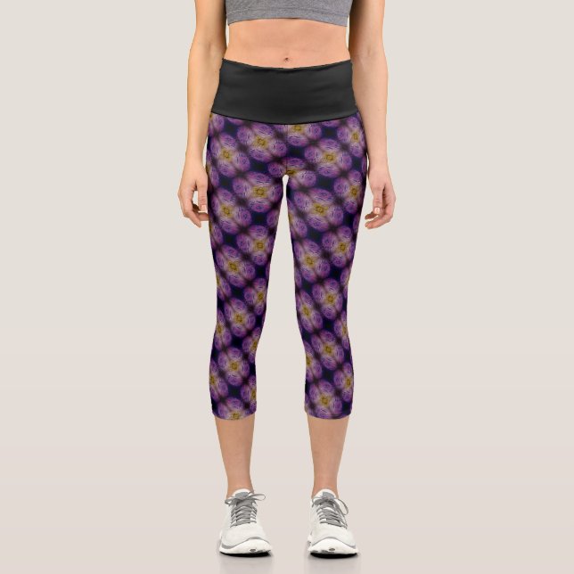 Leggings Capri Textura #7.0 de obra Horizonte (Anverso)