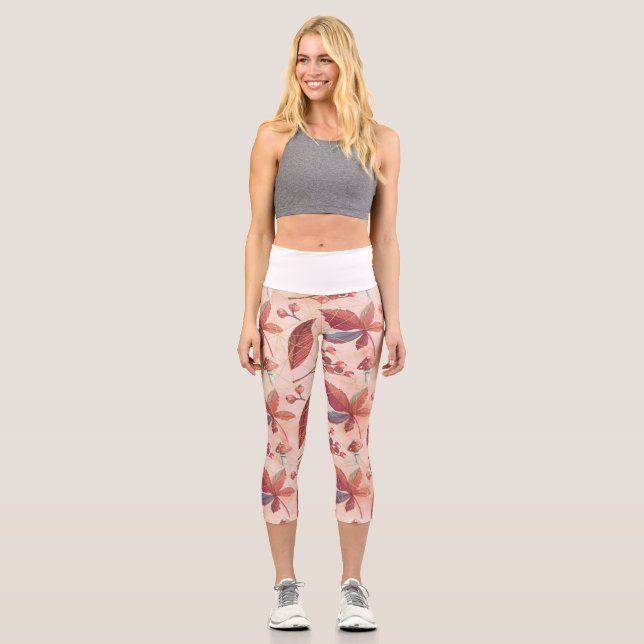 Leggings Capri The Flower Fields (Anverso)