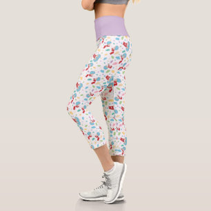 Leggings Capri Thing One Thing Two Sweet Things Pattern