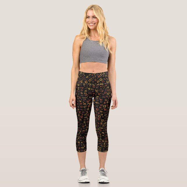 Leggings Capri Tibetano (Anverso)