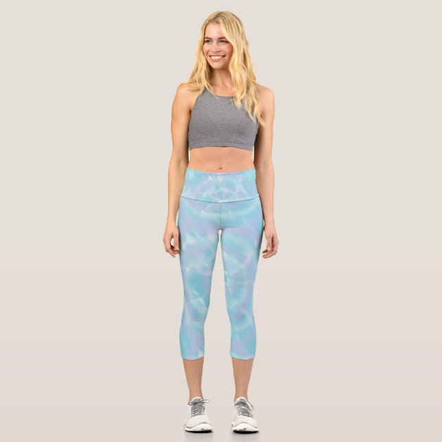Leggings Capri Tinte Sereno Azul (Anverso)