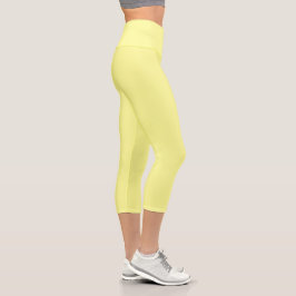 Leggings Capri Tiza Amarilla