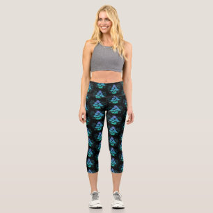 Leggings Capri Toadstools en Bushes