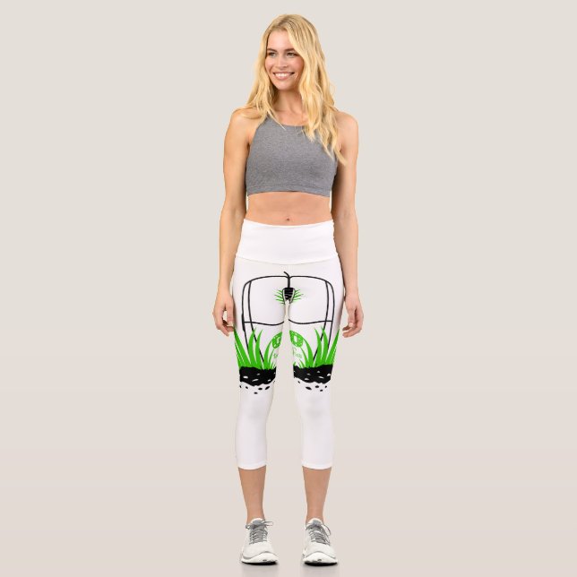 Leggings Capri Toca Césped (Anverso)