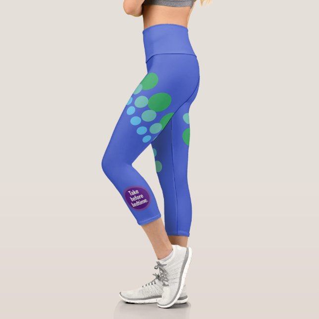 Leggings Capri Tome antes de acostarse Slant Spots (Izquierda)
