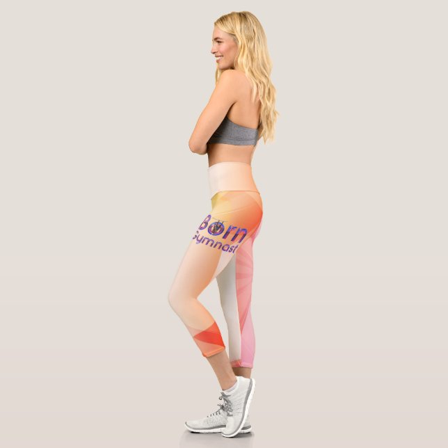 Leggings Capri TOP Born Gymnast (Izquierda)
