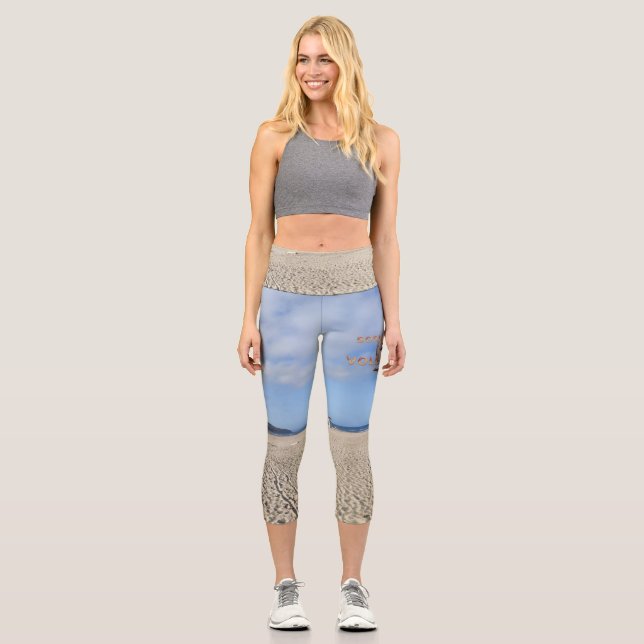 Leggings Capri TOP Born to Play Volleyball (Anverso)