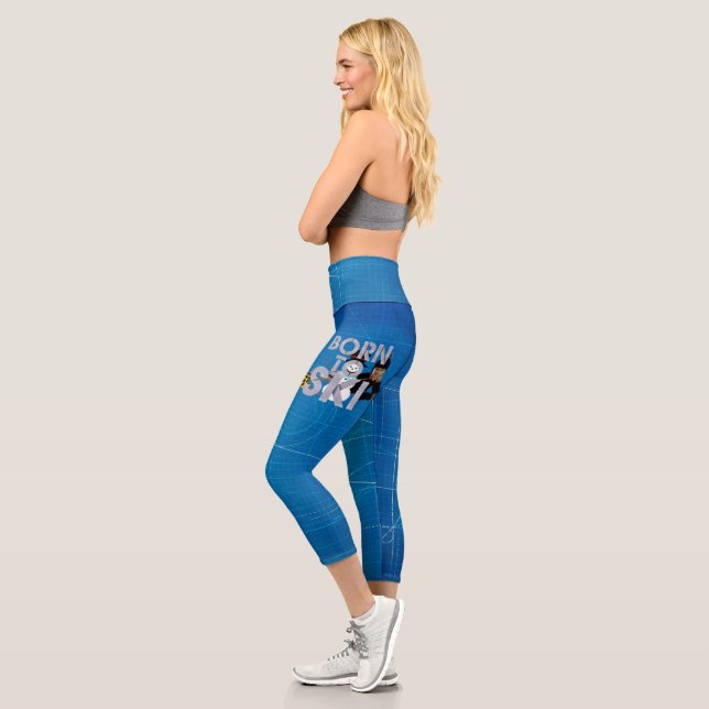 Leggings Capri TOP Nacido en Ski (Izquierda)