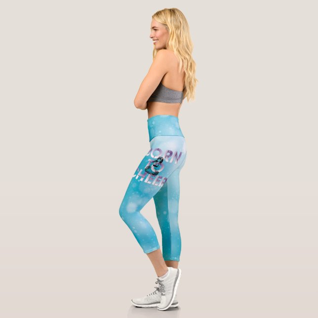 Leggings Capri TOP Nacido para alentar (Izquierda)