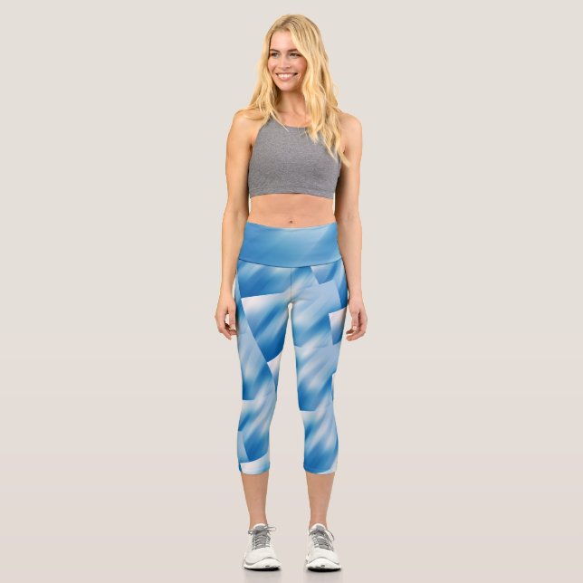 Leggings Capri Topacio azul (Anverso)