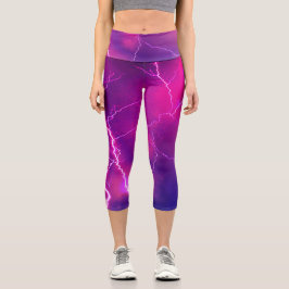 Leggings Capri Tornillos relámpago