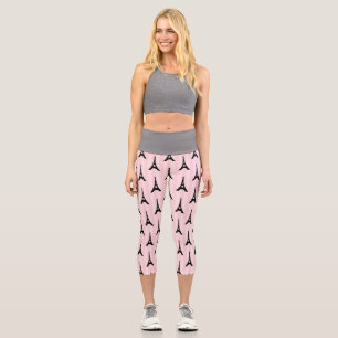 Leggings Capri Torre Eiffel Bonita Patrón de Viaje a París Francé
