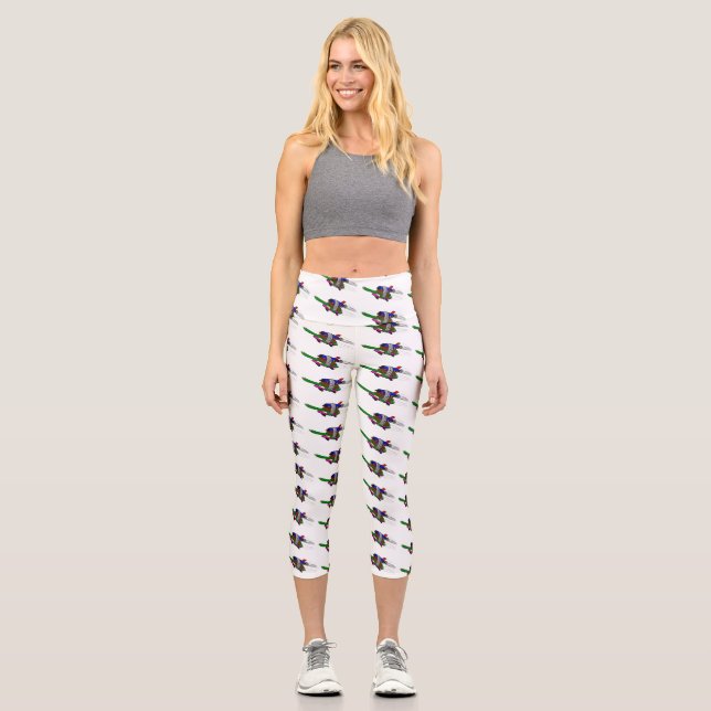 Leggings Capri Tortuga voladora (Anverso)