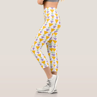 Leggings Capri Triángulo Geométrico Audaz