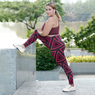 Leggings Capri Triángulo Tribal