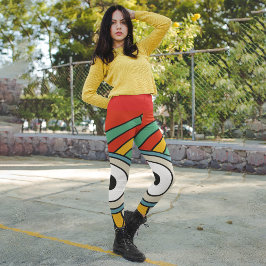 Leggings Capri Tribal indio