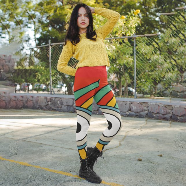 Leggings Capri Tribal indio (Subido por el creador)