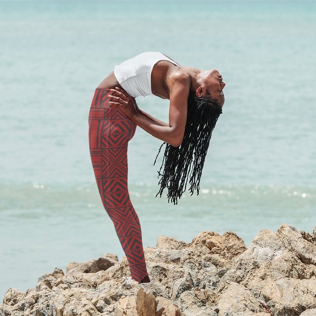 Leggings Capri Tribu roja (Subido por el creador)