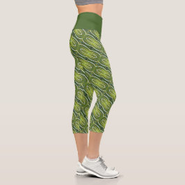 Leggings Capri tropical