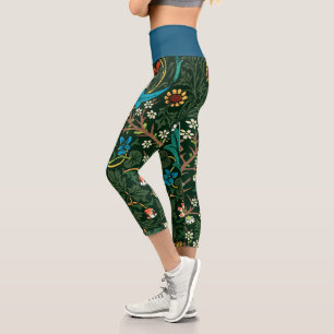 LEGGINGS CAPRI TULIP PATTERN