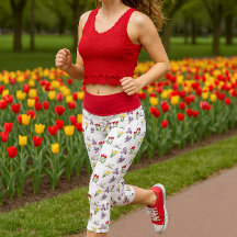 Tulipán Narciso Lila Floral Primavera Roja