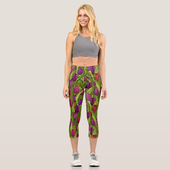 Leggings Capri Tulipanos (Anverso)