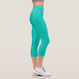 Leggings Capri Turquesa