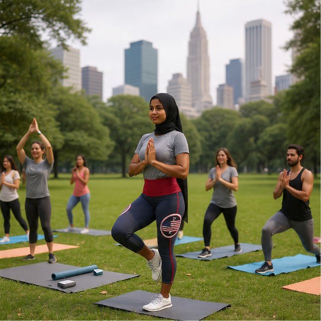 Leggings Capri U.S.A. Kinka T Creations (Subido por el creador)